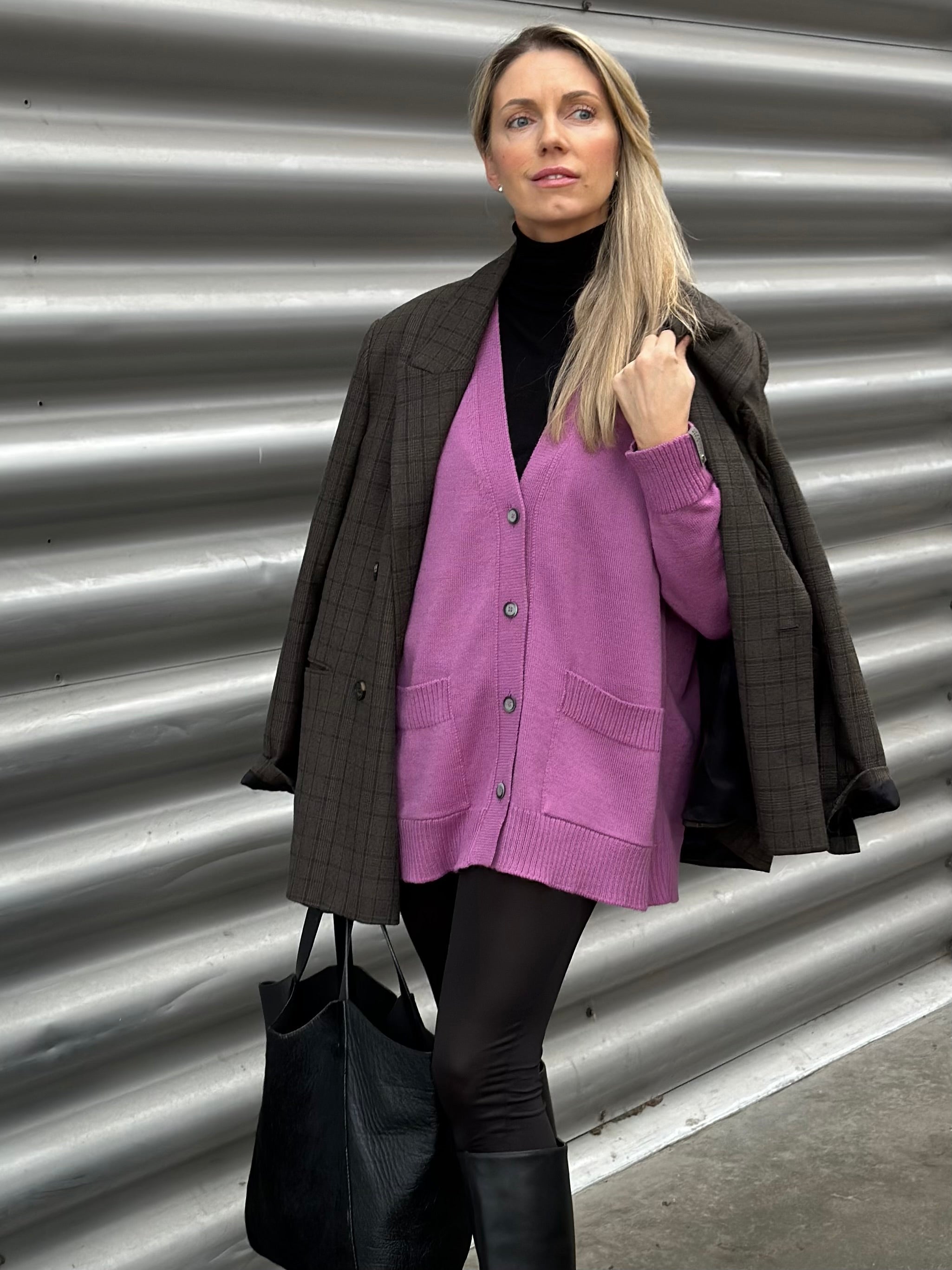 Kardiganas “Isabela” (Cyclamen Pink)