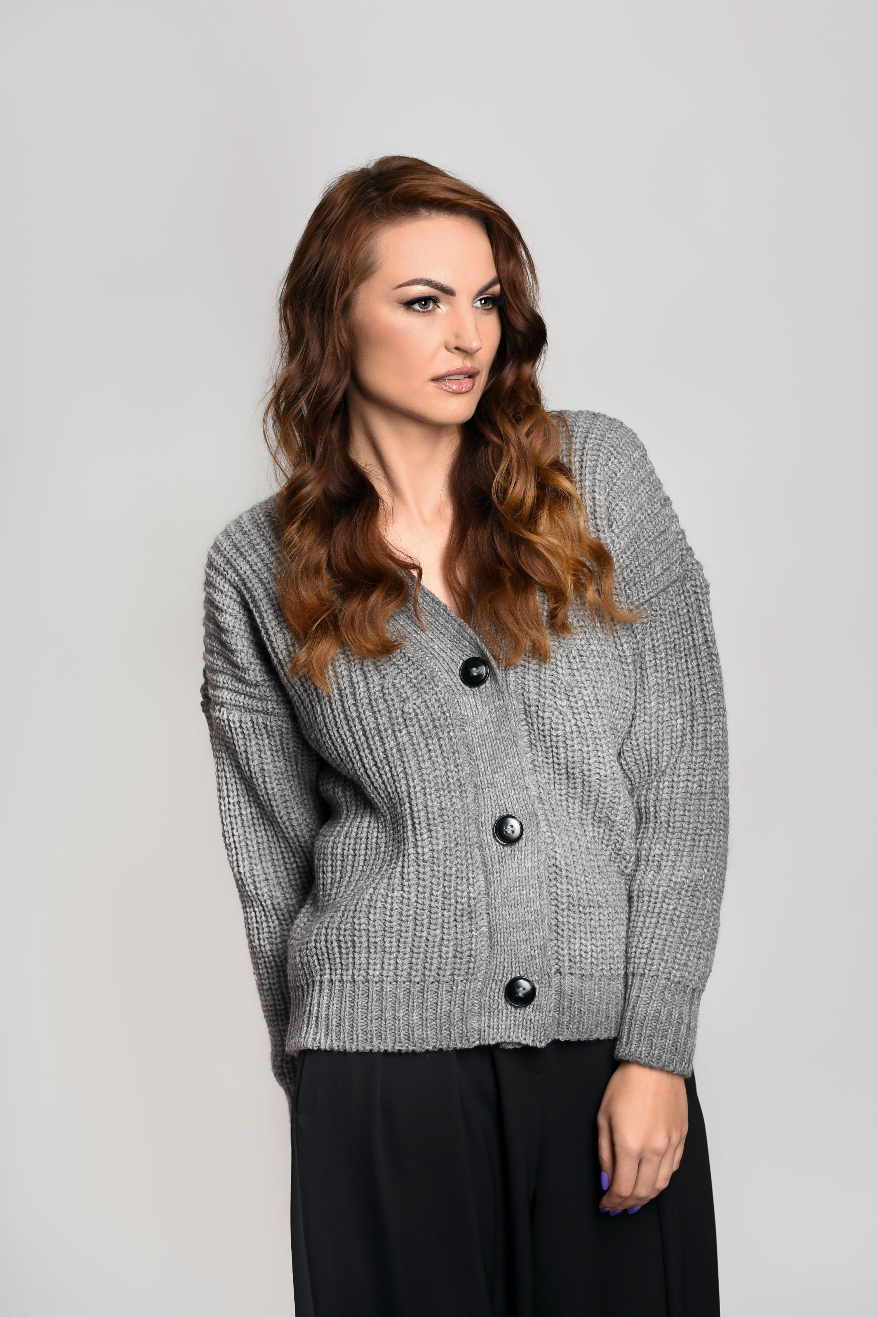 Kardiganas “Milana” (Grey)