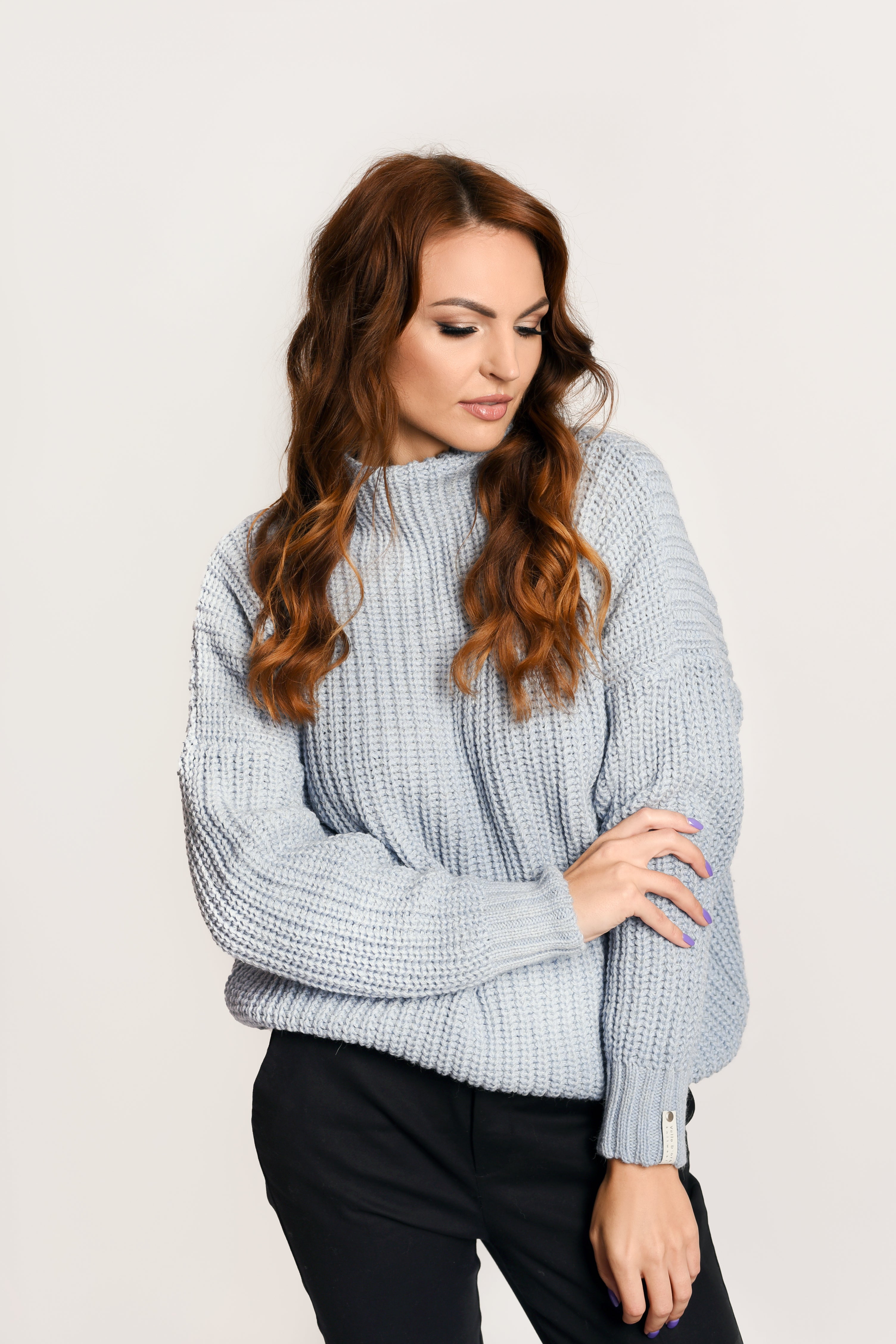 Megztinis "Vello D'oro" (Sky Blue)