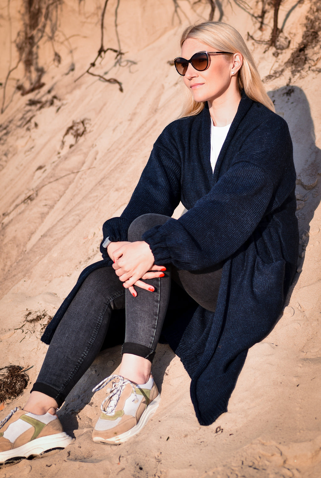 Kardiganas “Bella” (Navy)