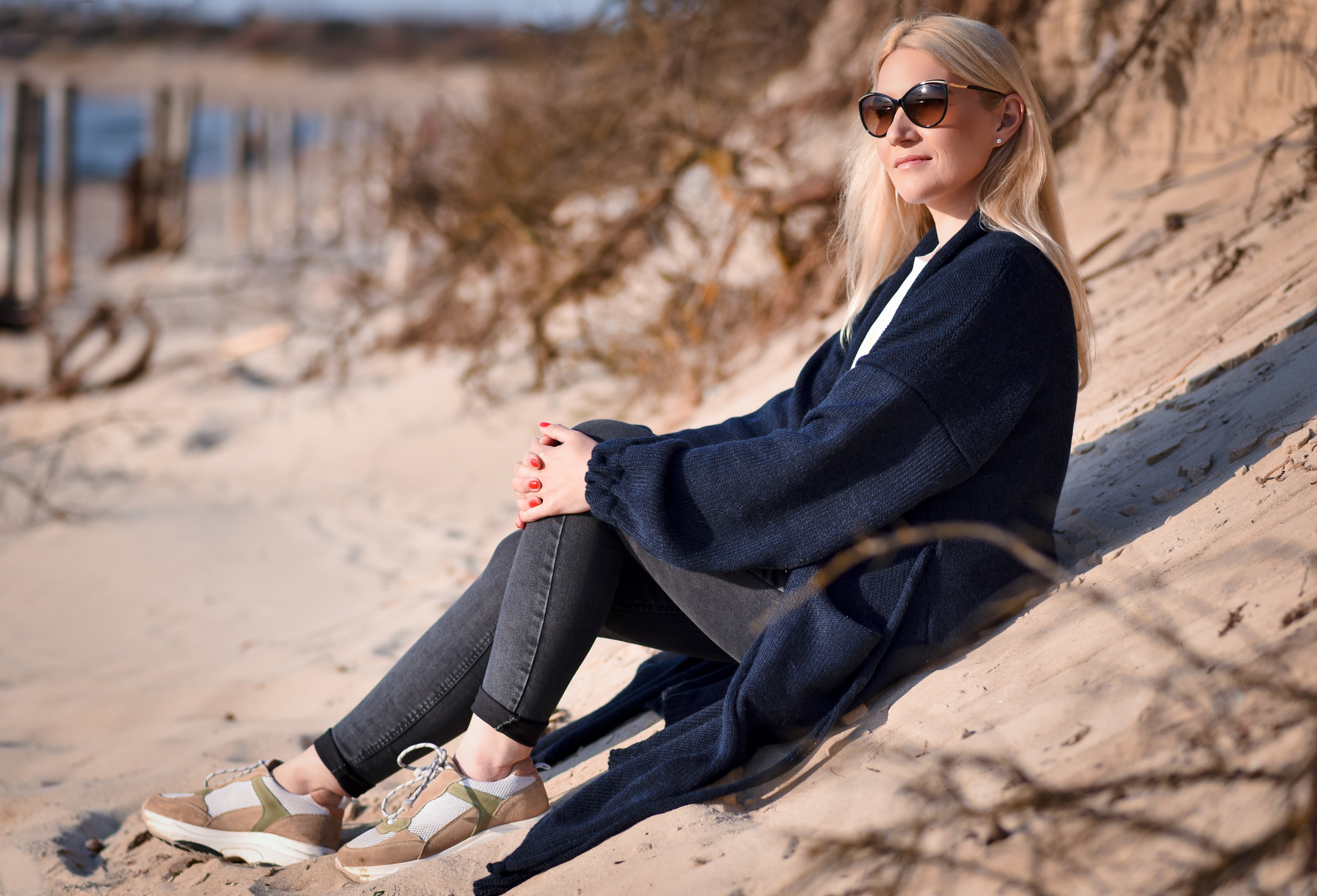 Kardiganas “Bella” (Navy)